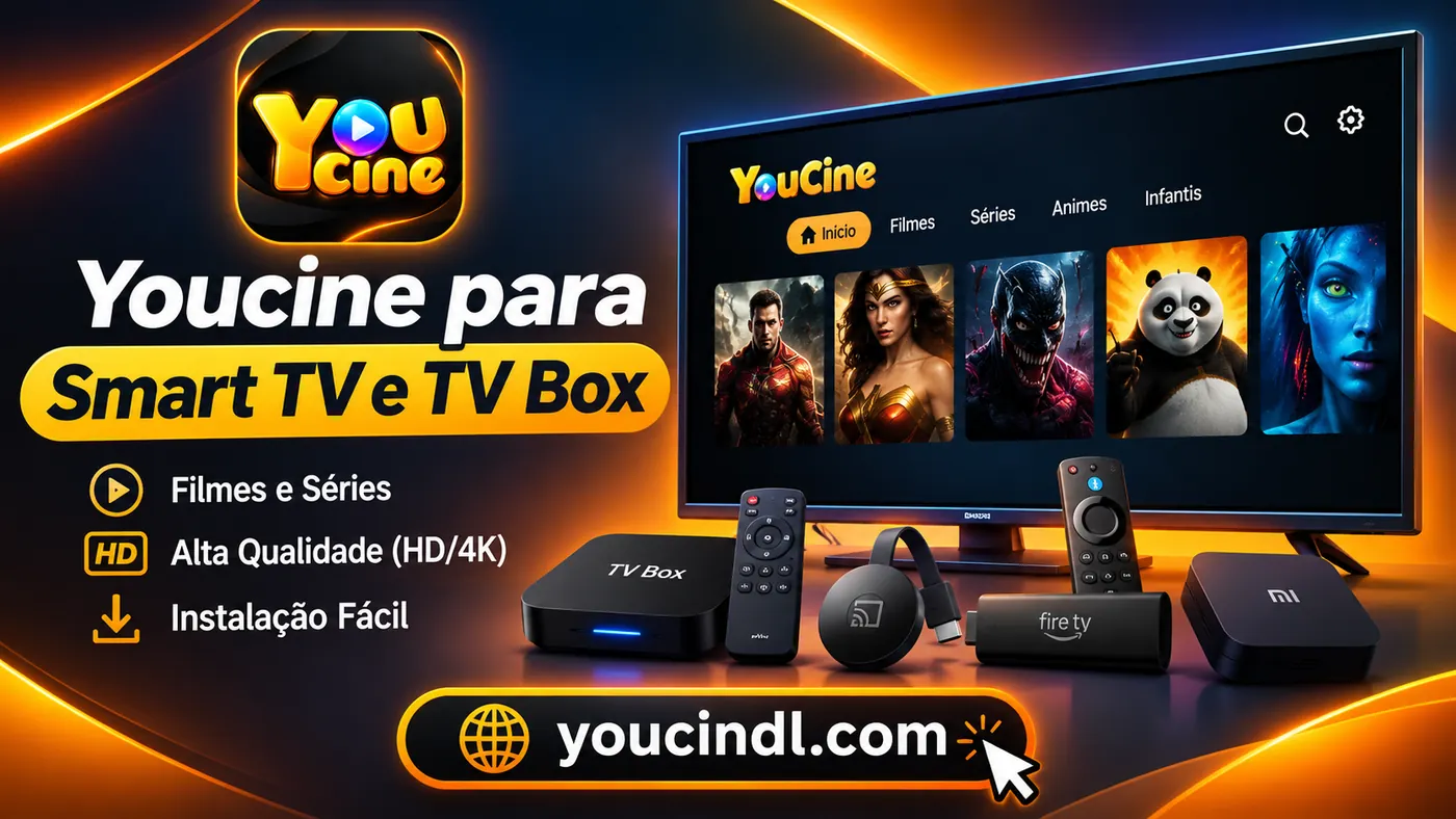 Youcine para Smart TV e TV Box